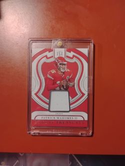 Patrick Mahomes National Treasures card