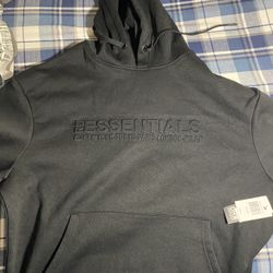 2XL black essential sweatshirt