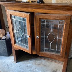 Cabinet Glass Vintage 