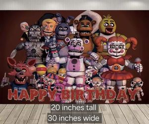 Five Nights At Freddy's Backdrop