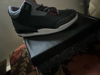 Jordan 3 black cements