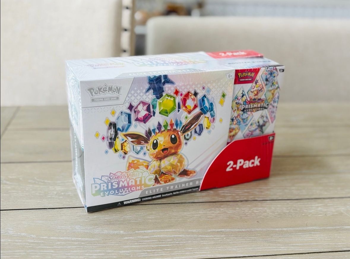 Prismatic Evolutions Poku00e9mon Scarlet & Violet - Elite Trainer