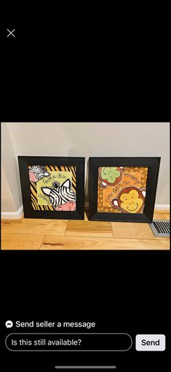 2 for $15 Cute Nursery Frames