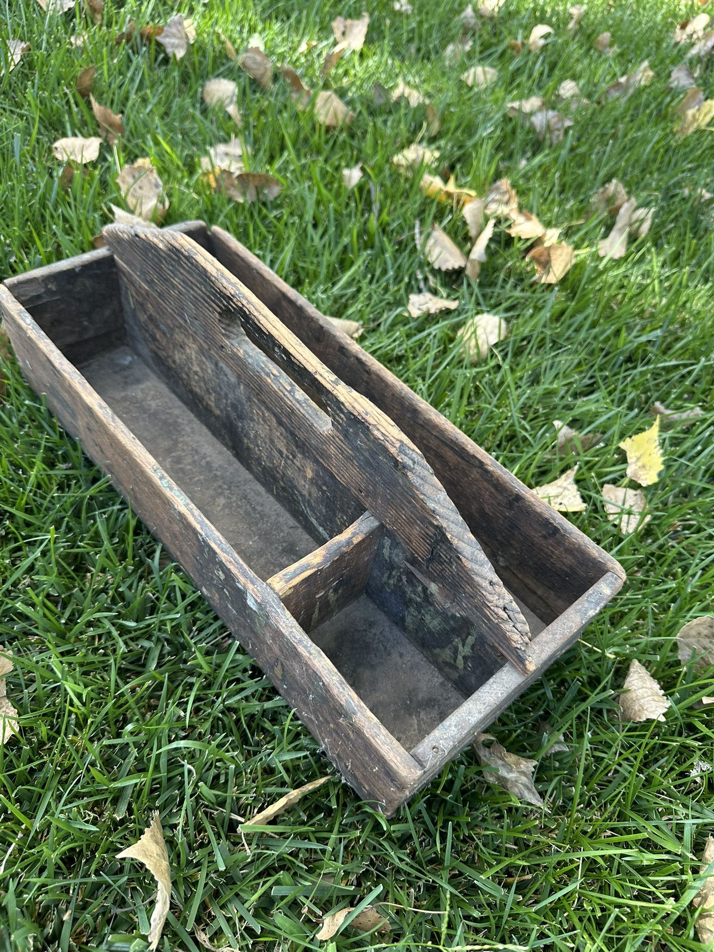 Antique Wooden Tool Box