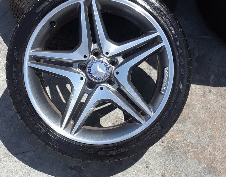AMG Rims Mercedes Benz Wheels CLK CLA CLS C250 C300 E300 E350 SI Rims GLA Rims C Class E Class S Class Wheels