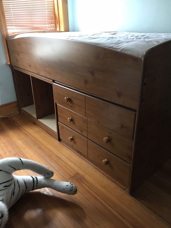 Reduced Twin Captain S Bed For In Norwood Ma Offerup