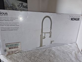 Kohler Sous Semi-Professional Kitchen Faucet W Soap Dispenser Brand New (Price Is Firm)