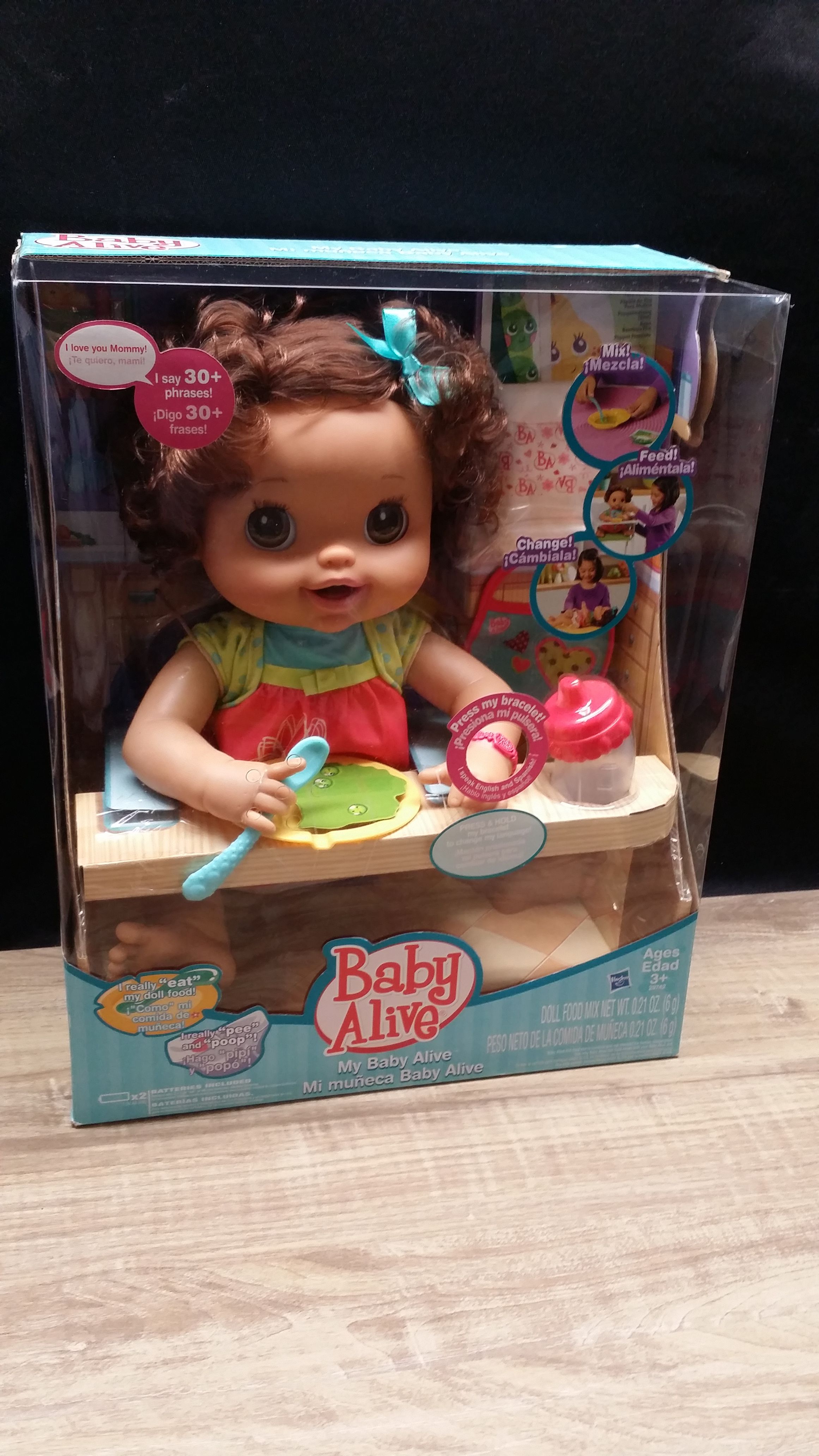 Baby Alive "Mi Muñeca Baby Alive", Spanish Speaking, Rare, Retired Doll