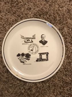 50 year Longview, WA collector plate