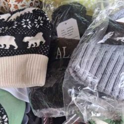 Alaska Beanies.  New. Adult Size $8 Each