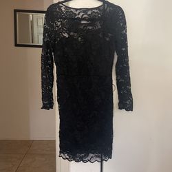 Black Lace Dress