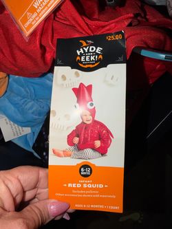 Hyde & EEK Infant Red Squid Halloween Costume