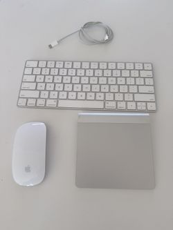 Apple Magic Keyboard Mouse Trackpad BUNDLE