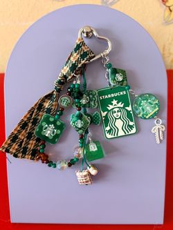 Starbucks DYI bag charms