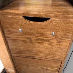Wood Filing Cabinet