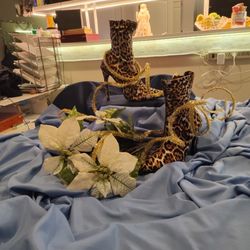 Leopard/Cheetah Boots