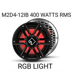 M2D4-12IB DVC 4Ω Color Optix™ Infinite Baffle Marine Subwoofer  400 WATTS RMS 