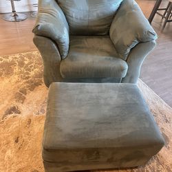 Sofa Chair with Ottoman 