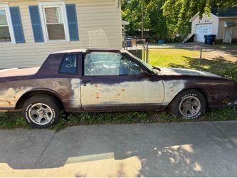 1985 Monte Carlo SS, TTops. Original rims and center caps.