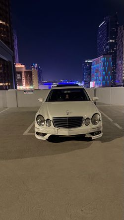 Mercedes-Benz E-Class White Sedan