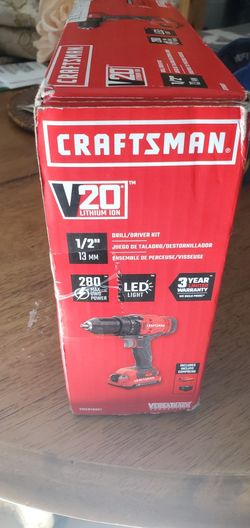 Brand New Craftsman 20V Drill/Driver Charger & Battery