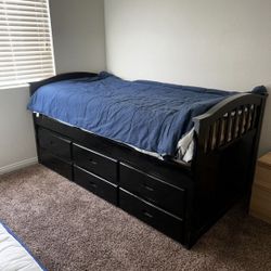 Twin Captain Bed