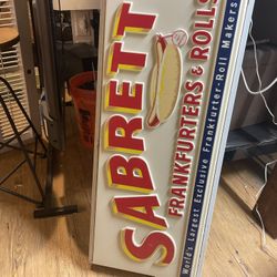 Vintage Sign (lighted)