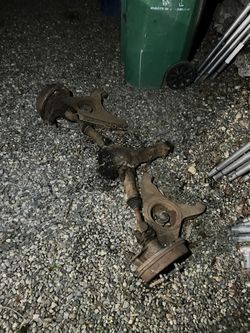 1971 Datsun 510 Rear Arms, Diff , U Joints , Drums