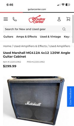 Marshall Guitar Speaker