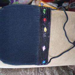 Michelle Stewart Satin Handbag $10