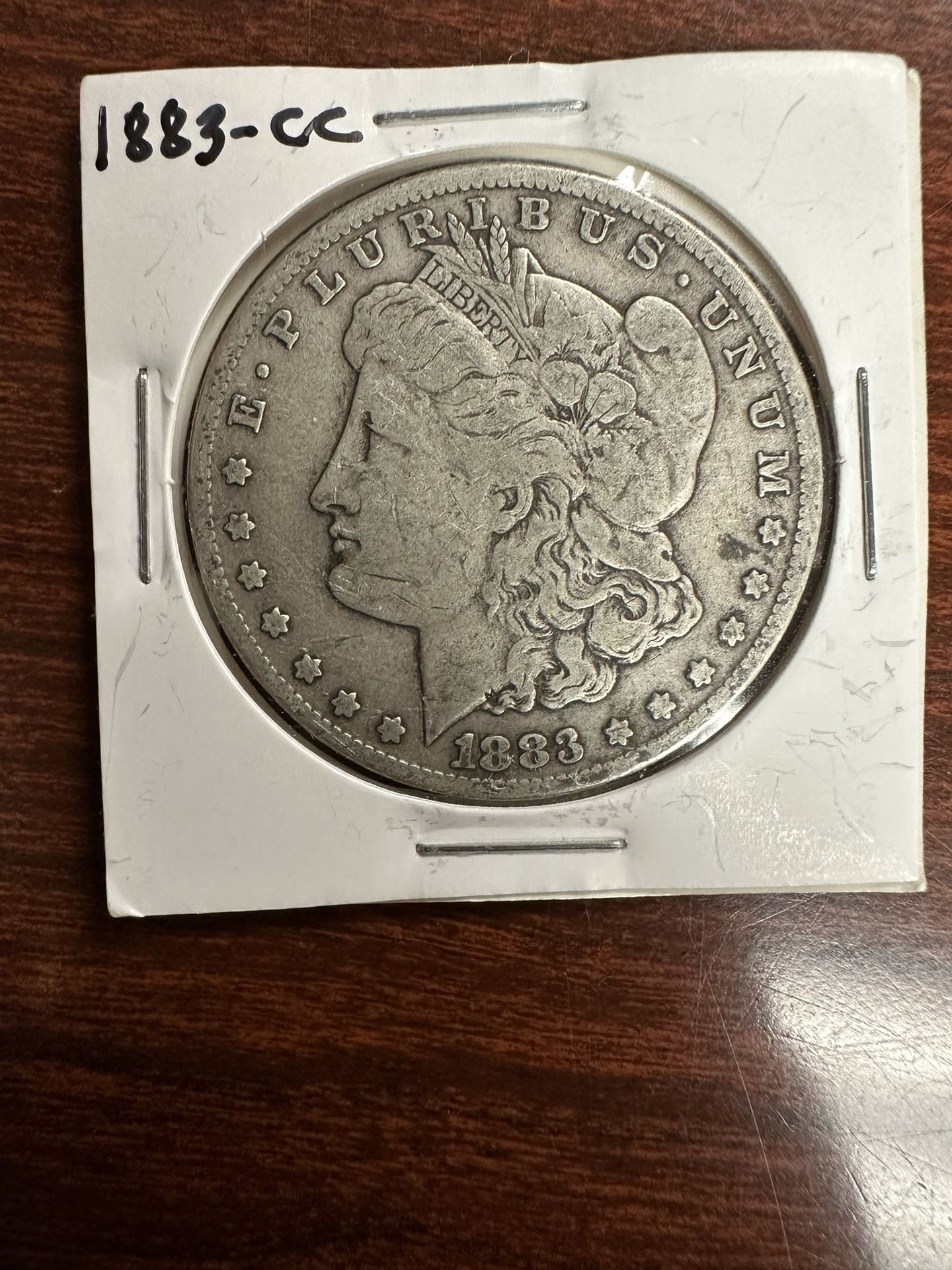 1883-CC Morgan Dollar