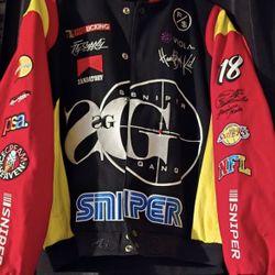 Sniper Gang NasCar Car Jacket (new) 
