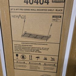 Brandnew NewAge 2ft X 4ft Black Hanging Rack $30