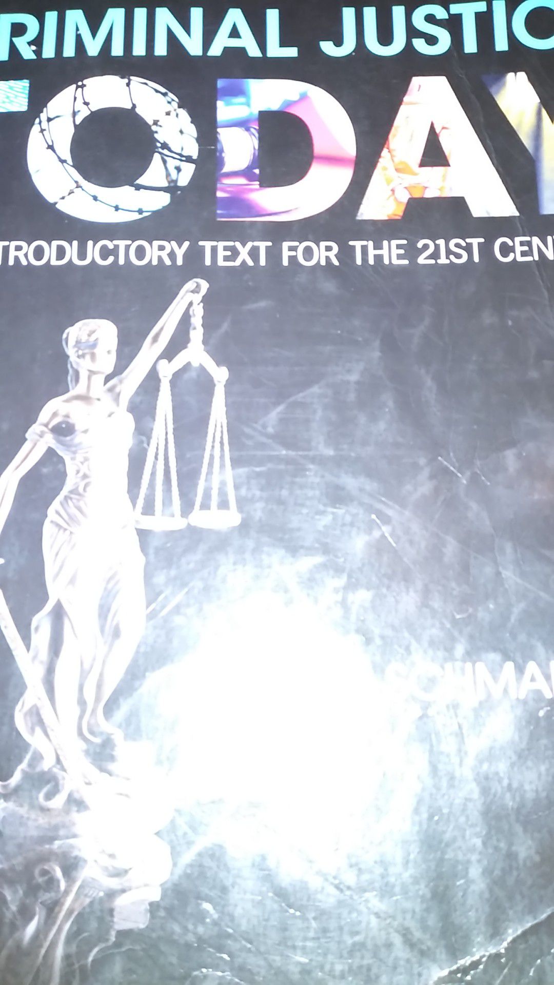 Criminal justice today text book