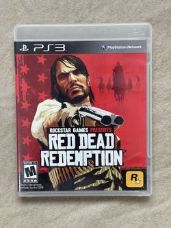 Red Dead Redemption - PS3 - W/Map - Complete In Box
