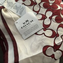 Original  COACH.  Scarf. Large Size.  
