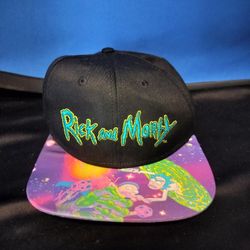 Rick & Morty Holographic Adjustable Hat