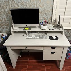 Off White/Beige Desk