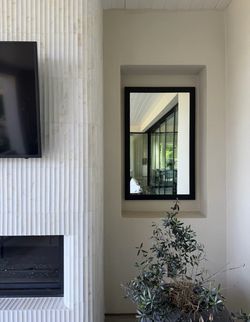 Black Framed Mirror