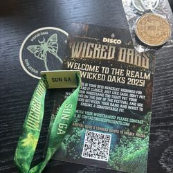 Wicked Oaks Festival ticket for Sunday GA