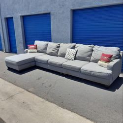 Beautiful sectional couch gray, 🛋 very clean 🛋