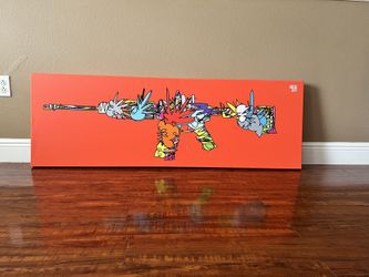 🎨 Modern Pop Art Canvas – Vibrant & Rare Statement Piece