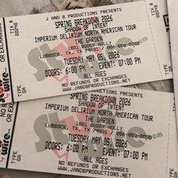 Tickets For Angelmaker