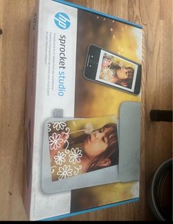 News HP Sprocket Studio Digital Photo Printer 4x6 Photos (10*15 cm )