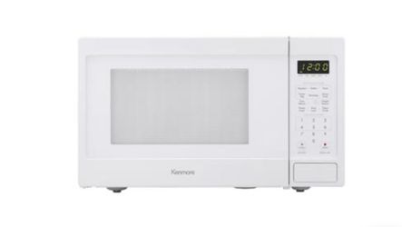 kenmore microwave white