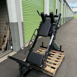 BRAND NEW EXERCISE LEG PRESS HACK SQUAT IN BOX - FREE DELIVERY 
