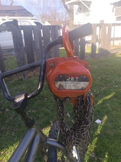 1.5 ton JET chain hoist