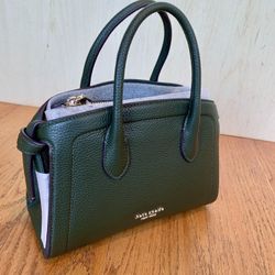 NWT Kate Spade Knott Mini Satchel Green