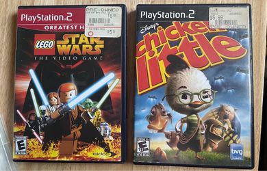 PS2 Game Lot – Lego Star Wars & Chicken Little