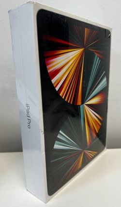 iPad Pro 12.9" (5th Generation)[M1] [128GB][ Wifi+Cellular][ Silver][ New Sealed] 